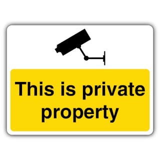 This Is Private Property - Landscape