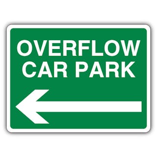 Overflow Car Park - Arrow Left - Landscape