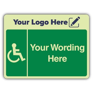 Disabled Plan - Landscape - Your Logo Here