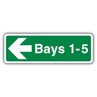 Bays 1-5 - Arrow Left