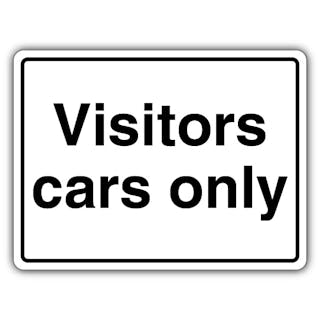 Visitors Cars Only