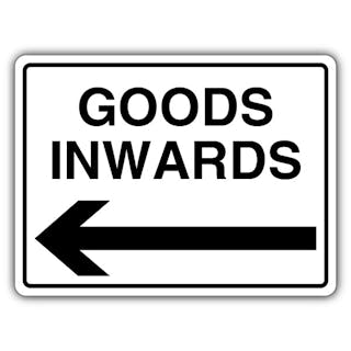 Goods Inwards - Arrow Left