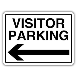 Visitor Parking - Arrow Left