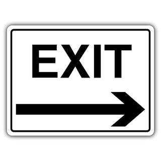 Exit - Arrow Right