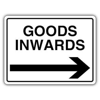 Goods Inwards - Arrow Right