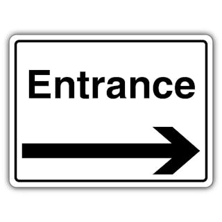 Entrance - Arrow Right