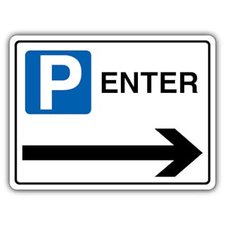 Enter - Mandatory Blue Parking - Landscape
