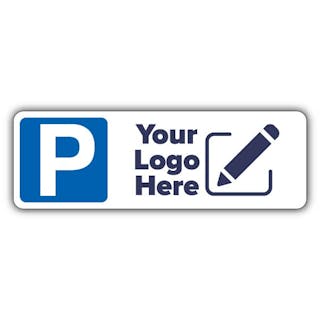 Parking Large Icon Landscape - Your Logo Here