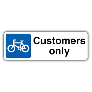 Customers Only - Mandatory Cycle Parking - Landscape