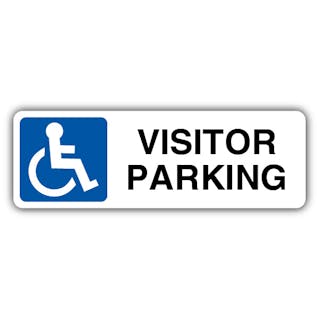 Visitor Parking - Mandatory Disabled - Landscape
