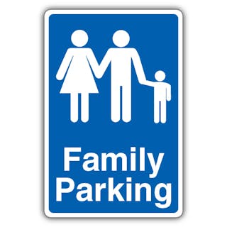 Family Parking - Blue