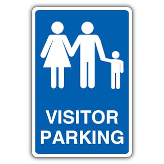 Visitor Parking - Mandatory Family Parking - Blue