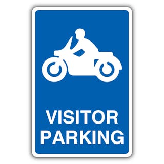 Visitor Parking - Mandatory Motorcycle Parking - Blue