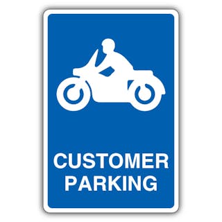 Customer Parking - Mandatory Motorcycle Parking - Large Icon