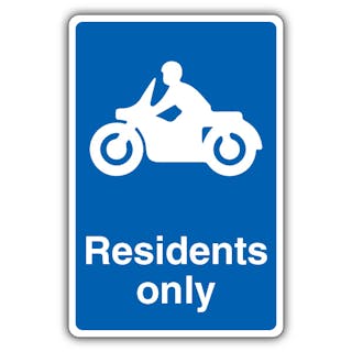 Residents Only - Mandatory Motorcycle Parking