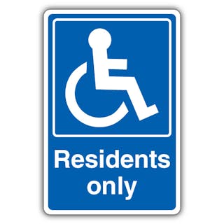 Residents Only - Mandatory Disabled