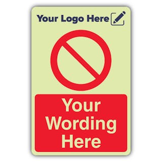 Prohibition - Portrait - Your Logo Here