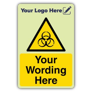 Bio-hazard - Portrait - Your Logo Here