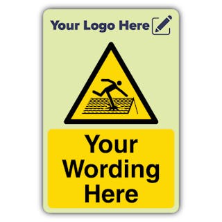 Fragile Roof - Portrait - Your Logo Here