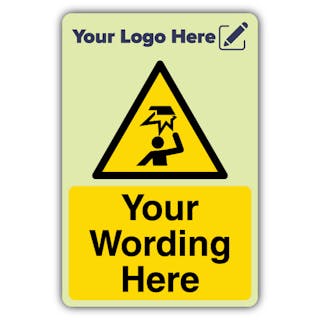 Mind Your Head- Portrait - Your Logo Here