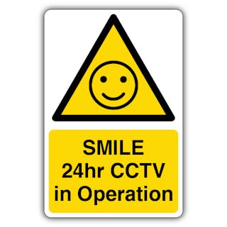 Smile 24hr CCTV In Operation