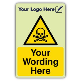 Toxic Chemicals - Portrait - Your Logo Here