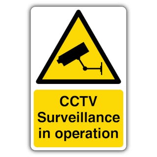 CCTV Surveillance In Operation