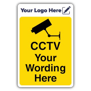 Custom - CCTV Camera - Your Logo Here