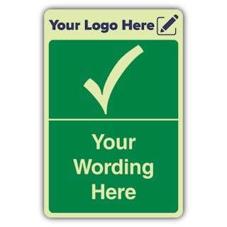 Safe Area - Portrait - Your Logo Here