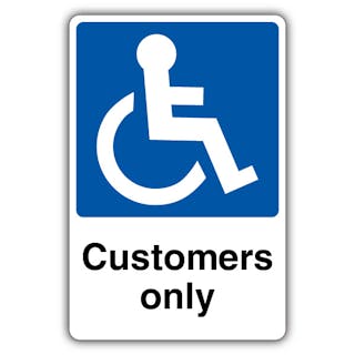 Customers Only - Mandatory Disabled