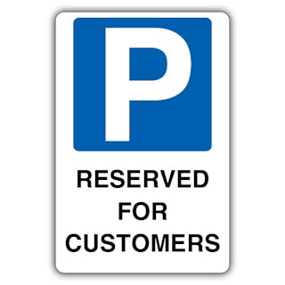 Reserved Parking For Customers