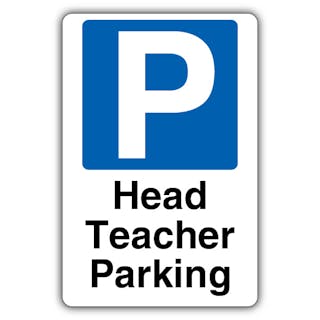 Head Teacher Parking