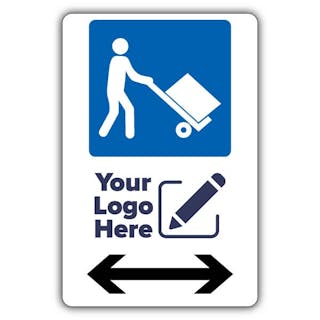 Large Goods In Icon Arrow Left/Right - Large Your Logo Here