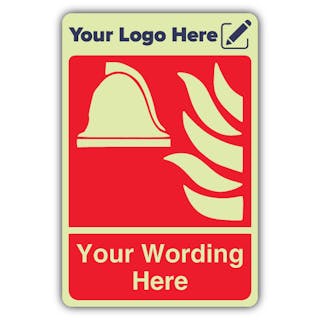Fire Equipment - Portrait - Your Logo Here