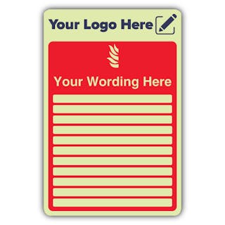 Fire Marshal - Portrait - Your Logo Here