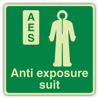 Photoluminescent AES Anti Exposure Suit