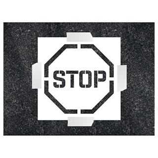 Stop - Stencil