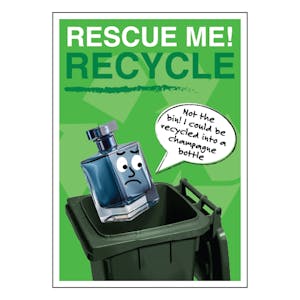 Rescue Me! Recycle Poster - Perfume