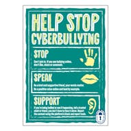 Stop / Speak / Support - Cyberbullying Poster
