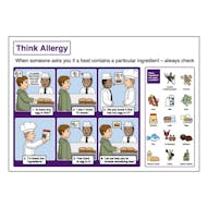 Think Allergy Poster