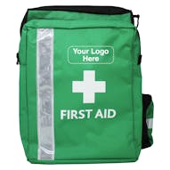 Custom Deluxe First Aid Rucksack - Add Your Logo