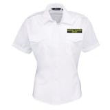 MVS Embroidered Ladies Short Sleeve Pilot Shirt
