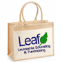 Leaf Charity Organic Jute Bag
