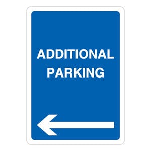 Additional Parking - Arrow Left