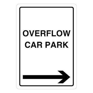 Overflow Car Park - Arrow Right