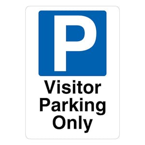 Visitor Parking Only