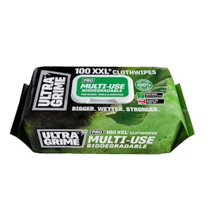 UltraGrime Pro Multiuse Biodegradable Wipes