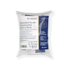 Blue Dot Sterile Absorbent Dressing Pads
