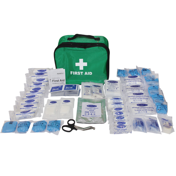 BS85991 First Aid Kits In Soft Carry Cases Eureka Direct