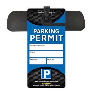 Parking Permit Hanger